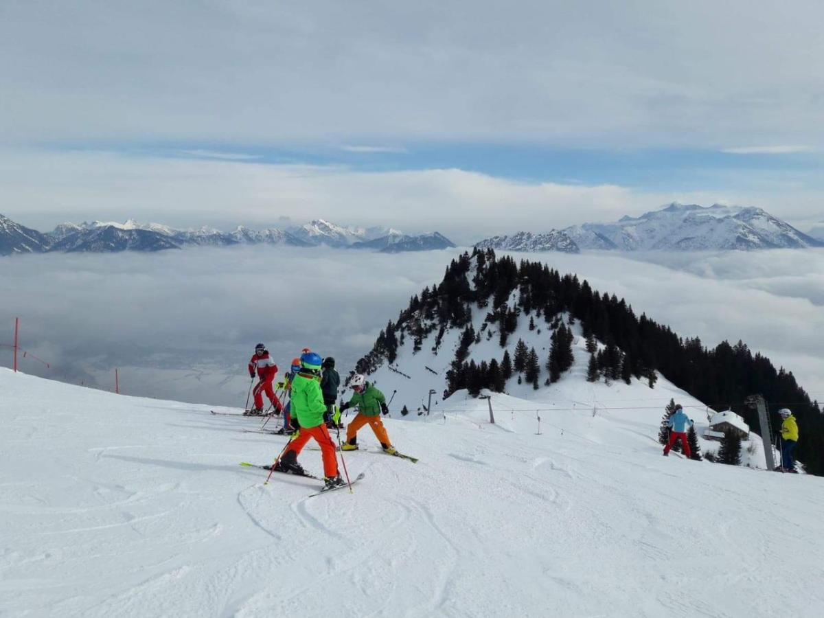 Appartement Gipfelblick- Tiroler Zugspitze Arena In Бибервир Экстерьер фото