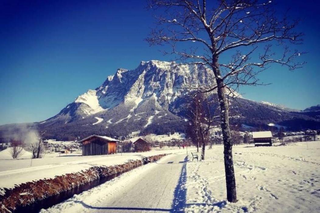 Appartement Gipfelblick- Tiroler Zugspitze Arena In Бибервир Экстерьер фото